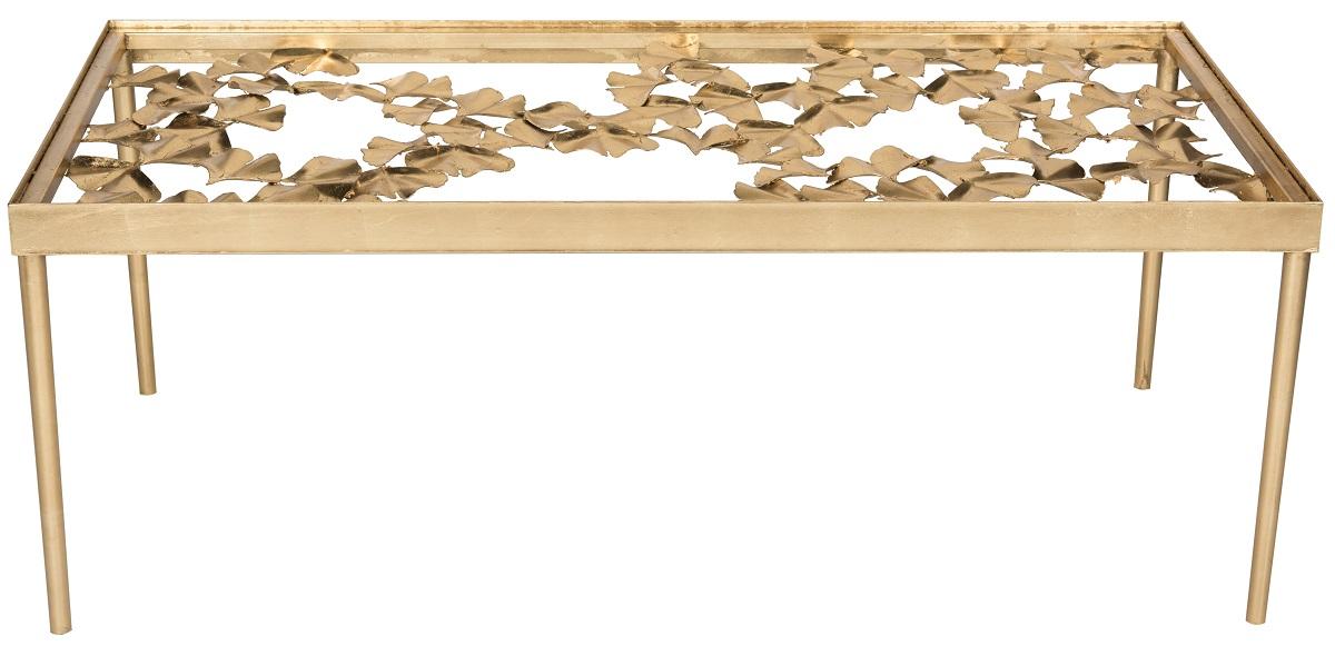 Safavieh Otto Ginkgo Leaf Coffee Table | Coffee Tables | Modishstore - 1