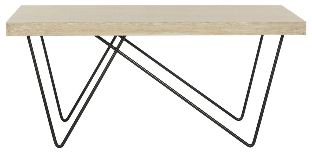 Safavieh Amos Retro Mid Century Wood Coffee Table | Coffee Tables | Modishstore - 1