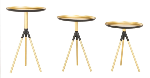 Safavieh Talon Metal Side Table Set Of 3 | Side Tables | Modishstore - 1