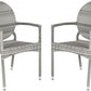 Safavieh Valdez Stackable Arm Chair | Outdoor Chairs |  Modishstore 