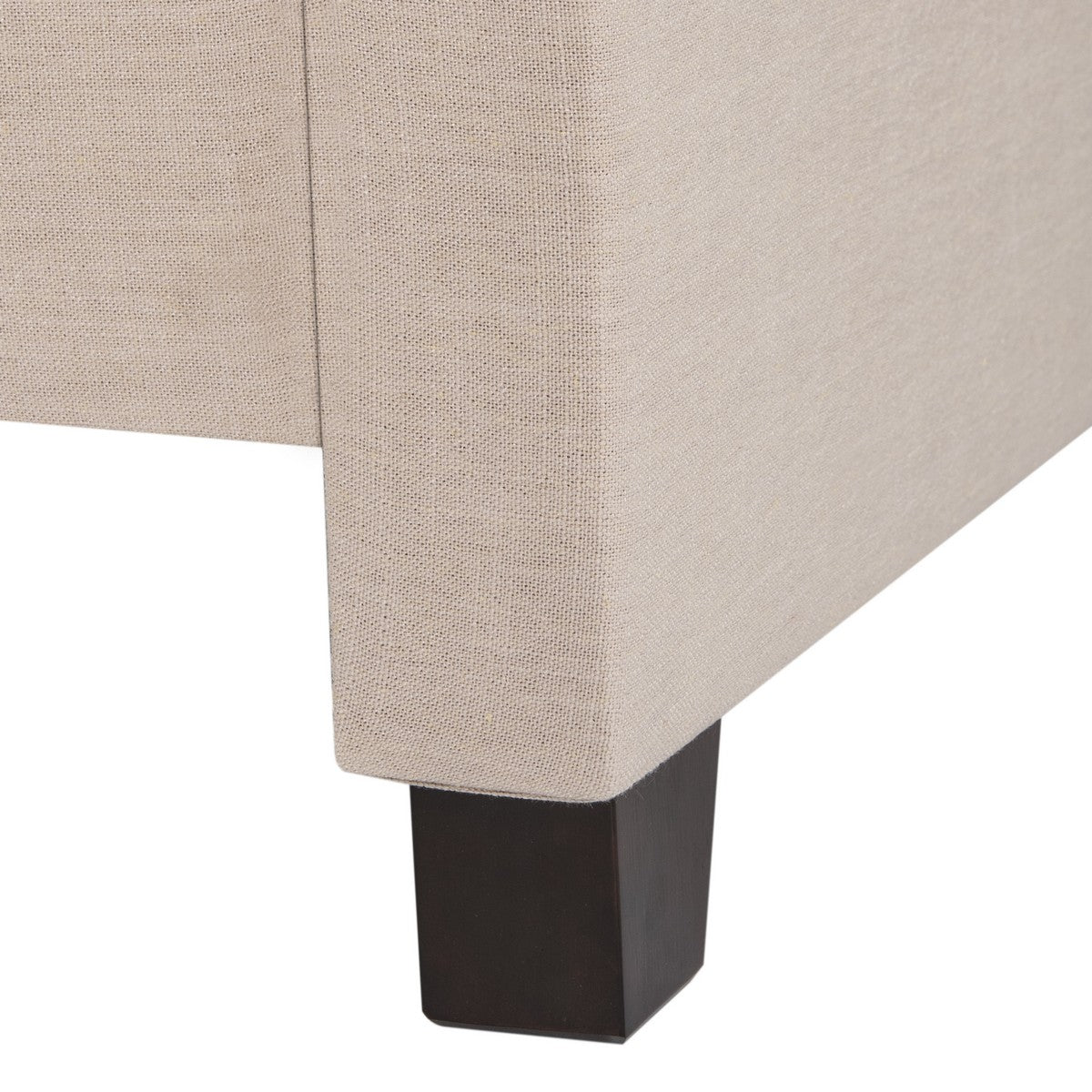 Safavieh Theron Bed Full Size - Light Beige | Beds | Modishstore - 4