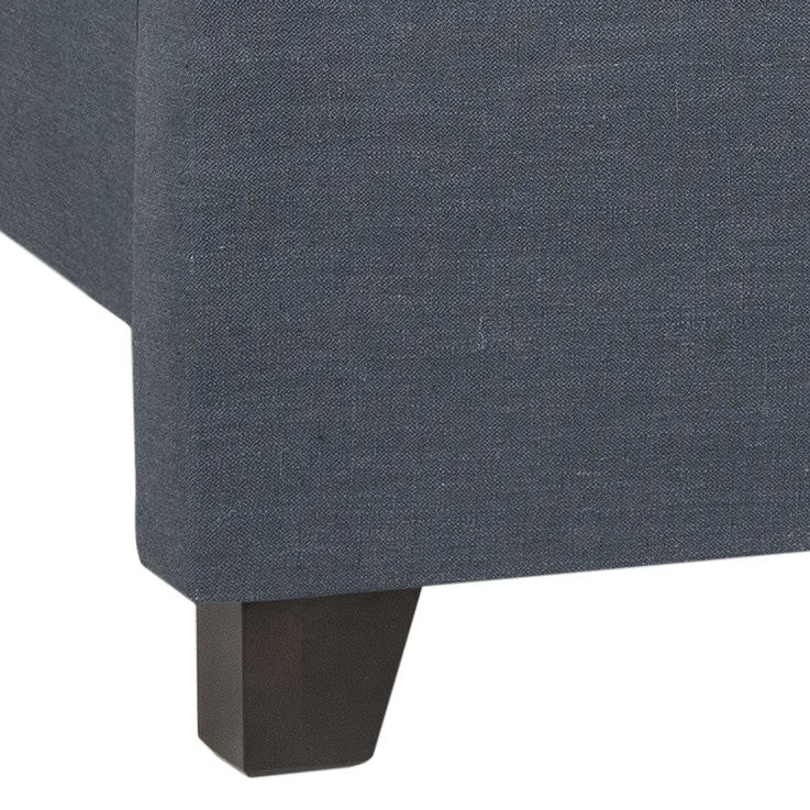 Safavieh Winslet Bed Full Size - Navy | Beds | Modishstore - 4