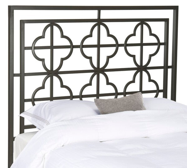 Safavieh Lucinda Headboard Full Size - Gunmetal | Headboards | Modishstore - 2