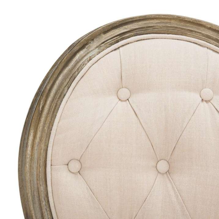 Safavieh Holloway Tufted Oval Side Chair | Dining Chairs | Modishstore - 4