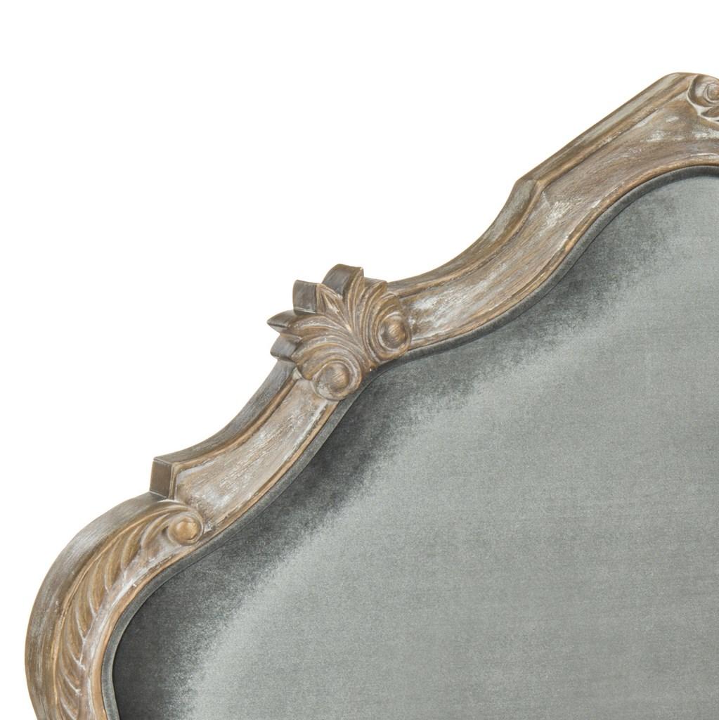 Safavieh Harlow Headboard Queen Size - Grey | Headboards | Modishstore - 3