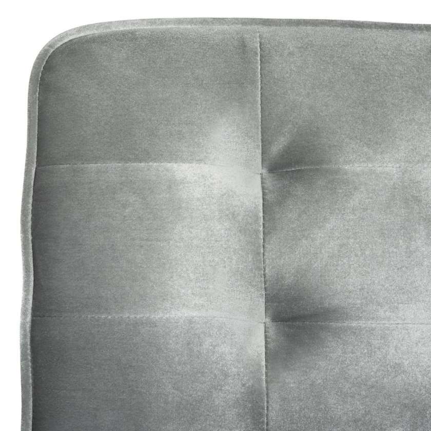 Safavieh Ansel Modern Tufted Linen Chrome Accent Chair | Accent Chairs |  Modishstore  - 4