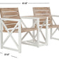 Safavieh Jovanna 2 Seat Bench | Outdoor Stools & Benches |  Modishstore  - 6