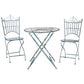 Safavieh Belen Bistro Set, One Table And Two Chairs | Outdoor Dining Sets |  Modishstore  - 8