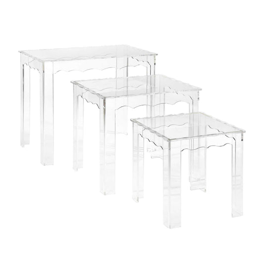 Jacobs Nesting Tables - Set Of 3 By ELK |Nesting Tables |Modishstore 