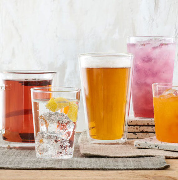 Lexington Drinkware (Set of 4) by Texture Designideas | Drinkware | Modishstore-6