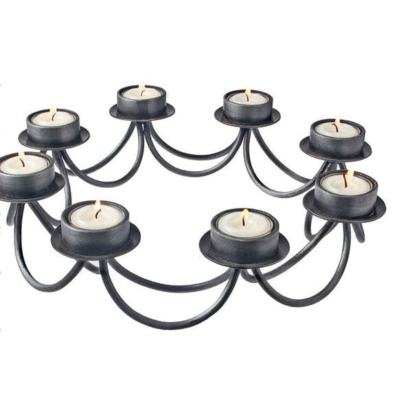 Jasper Tealight Wreath by Texture Designideas | Candelabra | Modishstore-2