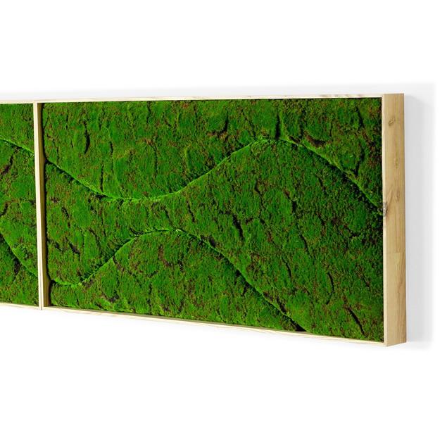 Green Wall, "New Wave A" By Gold Leaf Design Group | Green Wall | Modishstore
