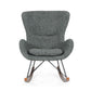 Modrest Ikard - Modern Grey Sheep Rocking Chair-2