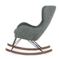 Modrest Ikard - Modern Grey Sheep Rocking Chair-3