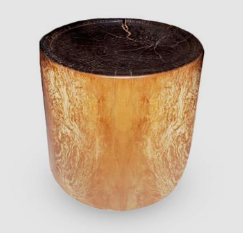 Wooden Stool Made Of Natural Teak Wood | ModishStore | Stools & Benches