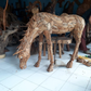 One of a  Kind Teakwood Driftwood Horse -  60"L x 14" W x 43"H