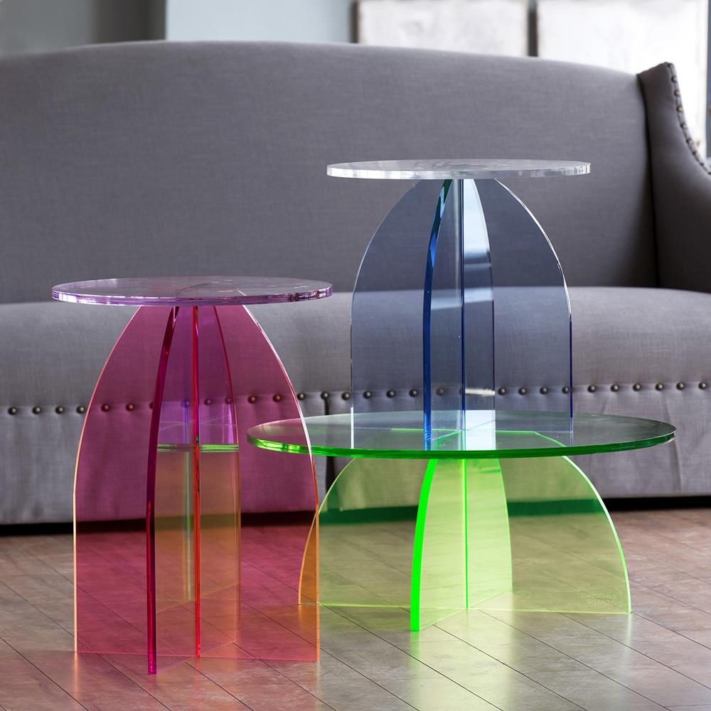 A&B Home Callie Coffee Table - Green - 3