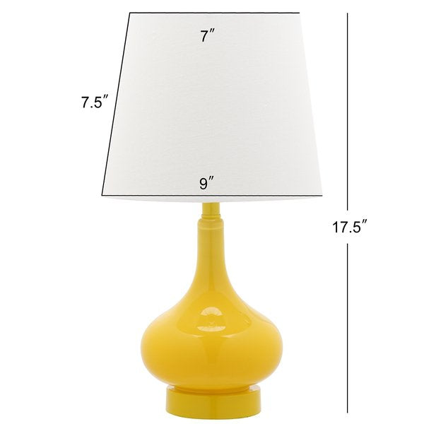 Safavieh Amy Mini Table Lamp - Yellow | Table Lamps | Modishstore - 3