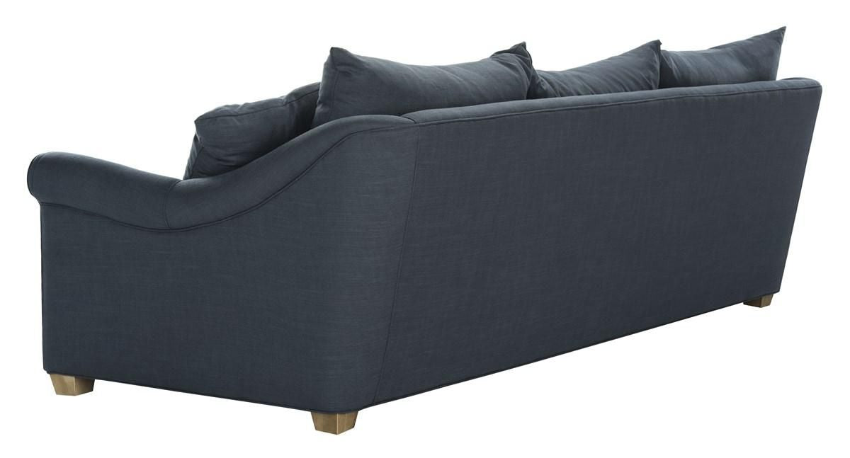 Safavieh Frasier Sofa - Navy | Sofas | Modishstore - 5