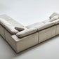 Divani Casa Kramer - Modern Modular Cream Fabric Sectional Sofa-4
