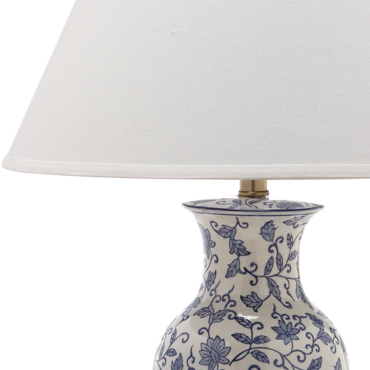 Safavieh Beijing 29-Inch H Floral Urn Lamp Set Of 2 - Blue | Table Lamps | Modishstore - 3