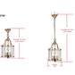 Safavieh Sutton Place 3 Light Brass 10-Inch Dia Pendant - Brass | Pendant Lamps | Modishstore - 2