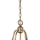 Safavieh Sutton Place 3 Light Brass 10-Inch Dia Pendant - Brass | Pendant Lamps | Modishstore