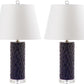 Safavieh Dixon 23.5-Inch H Navy Table Lamp Set Of 2 - Navy | Table Lamps | Modishstore - 2