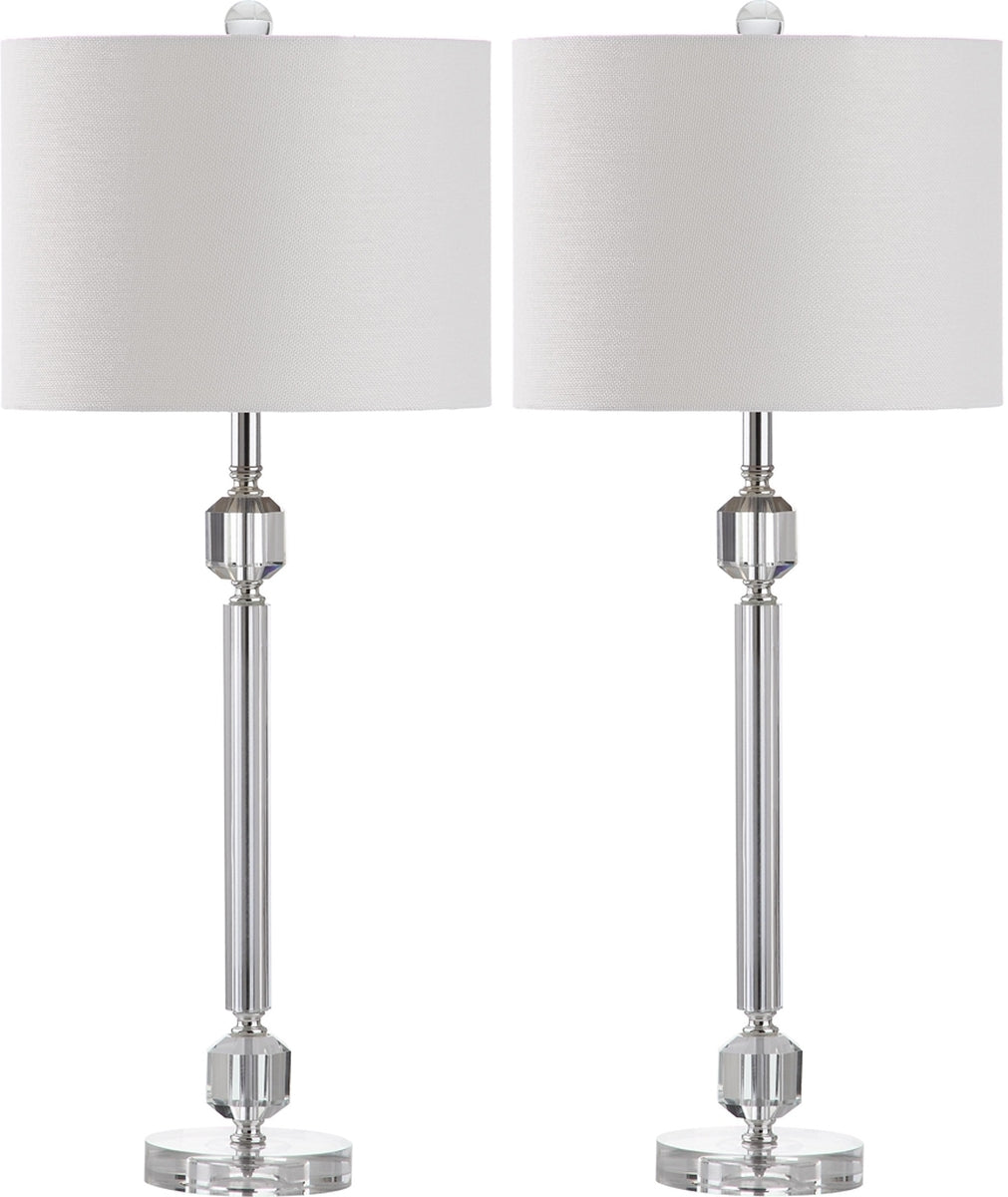 Safavieh Cosna 28.5-Inch H Table Lamp Set Of 2 - Clear | Table Lamps | Modishstore - 2