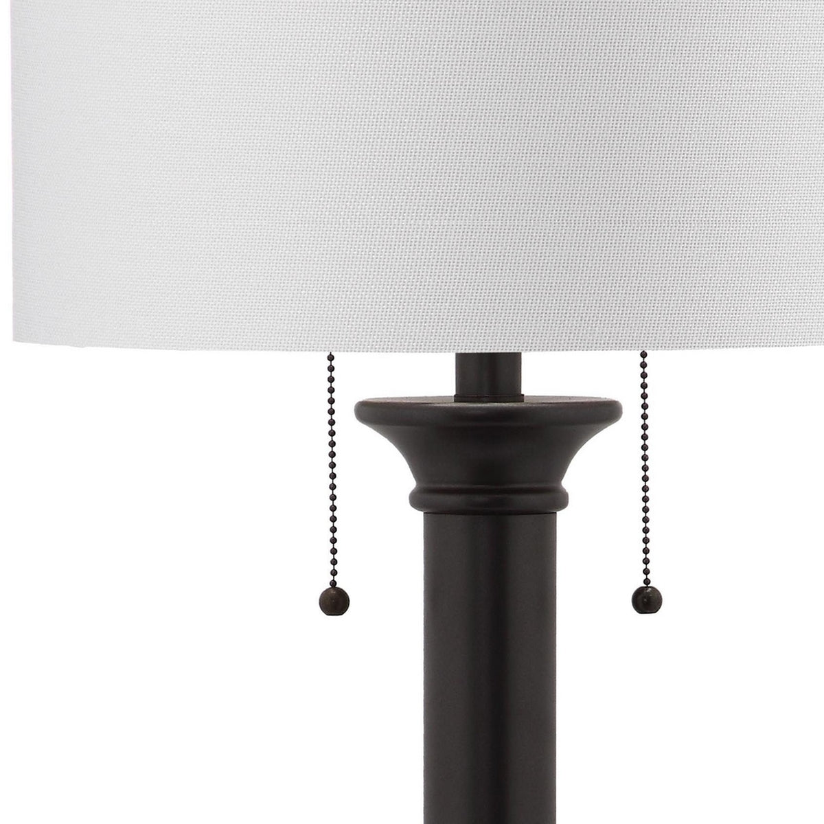 Safavieh Estilo 36-Inch H Column Table Lamp Set Of 2 - Silver Grey | Table Lamps | Modishstore - 3