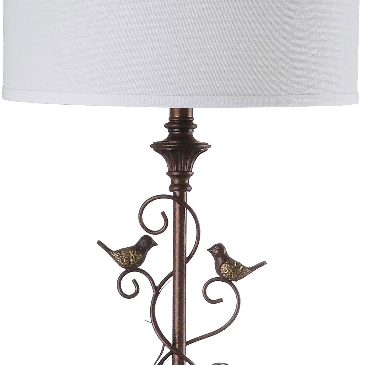 Safavieh Birdsong 61-Inch H Floor Lamp - Oil Rubbed Bronze (Black) | Floor Lamps | Modishstore - 3
