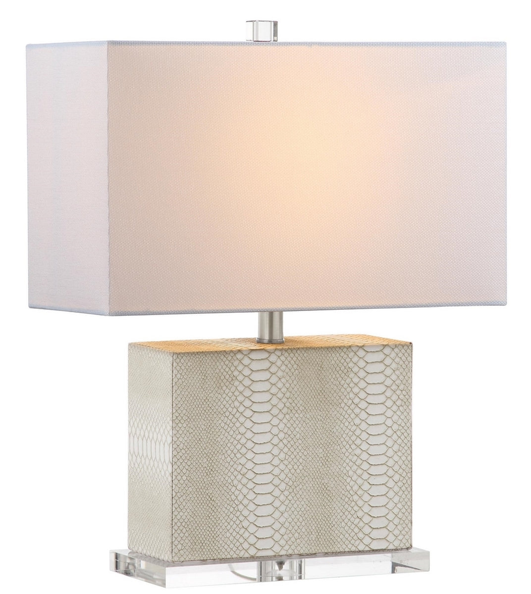 Safavieh Delia 20.5-Inch H Table Lamp - Cream | Table Lamps | Modishstore - 3
