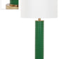 Safavieh Ollie 31.5-Inch H Faux Alligator Table Lamp Set Of 2 - Dark Green | Table Lamps | Modishstore - 4
