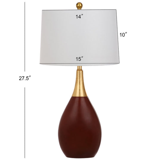 Safavieh Medallion 27.5-Inch H Table Lamp Set Of 2 - Gold | Table Lamps | Modishstore
