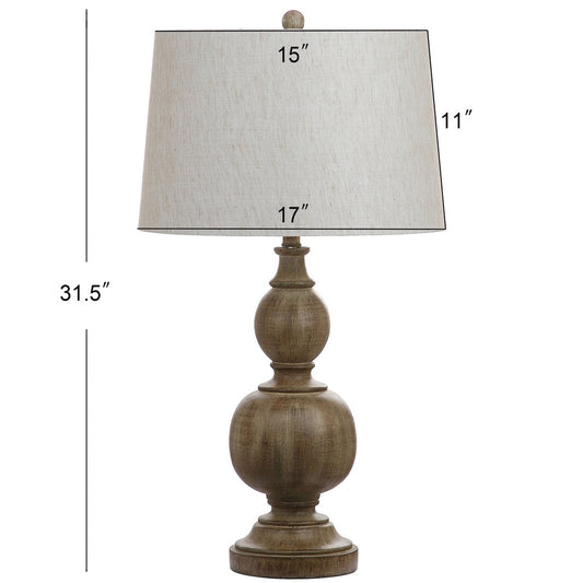 Safavieh Araceli 31.5-Inch H Table Lamp Set Of 2 - Brown | Table Lamps | Modishstore