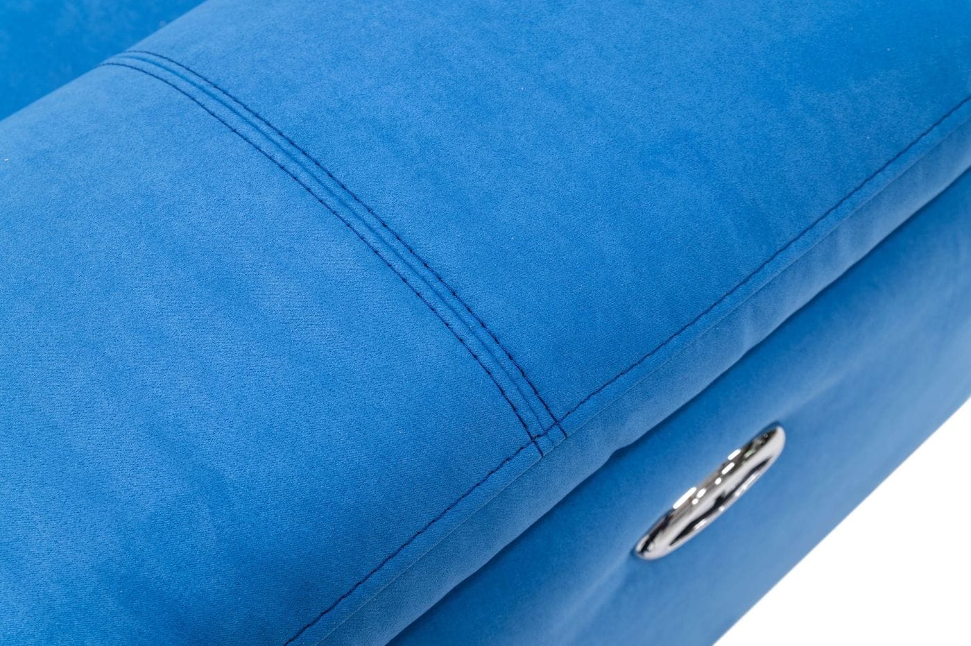 Divani Casa Maine - Modern Royal Blue Fabric Sofa w/ Electric Recliners-5