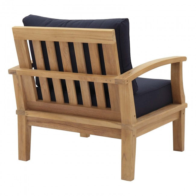Marina Outdoor Patio Teak Armchair By Modway - EEI-1143 | Outdoor Chairs | Modishstore - 14