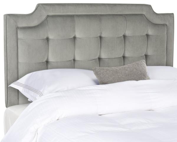 Safavieh Sapphire Headboard King Size - Pewter | Headboards | Modishstore - 2
