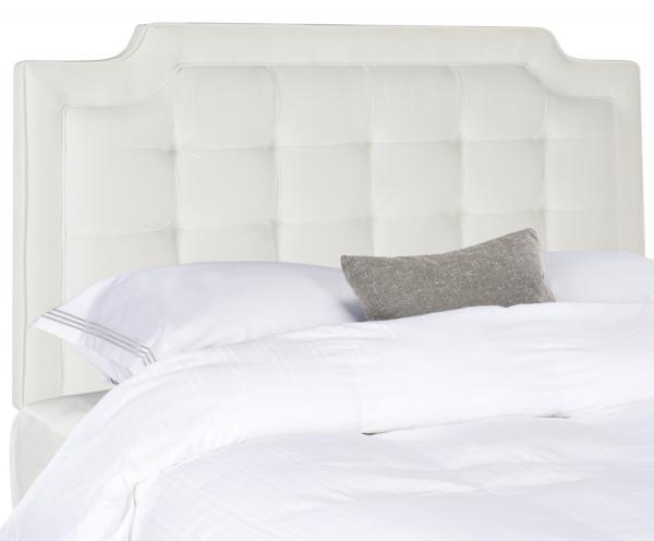 Safavieh Sapphire Headboard Queen Size - White | Headboards | Modishstore - 2