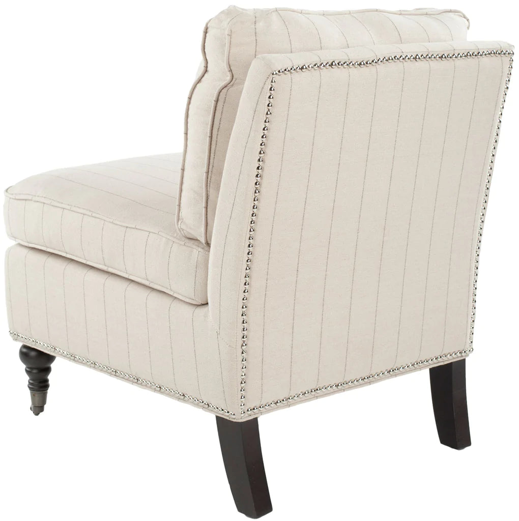 Safavieh Randy Slipper Chair - Flax | Accent Chairs | Modishstore - 4