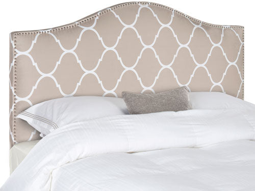 Safavieh Connie Queen Headboard Queen Size - Pearl Grey | Headboards | Modishstore - 2