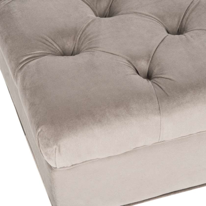 Safavieh Angeline Tufted Ottoman | Ottomans | Modishstore - 6