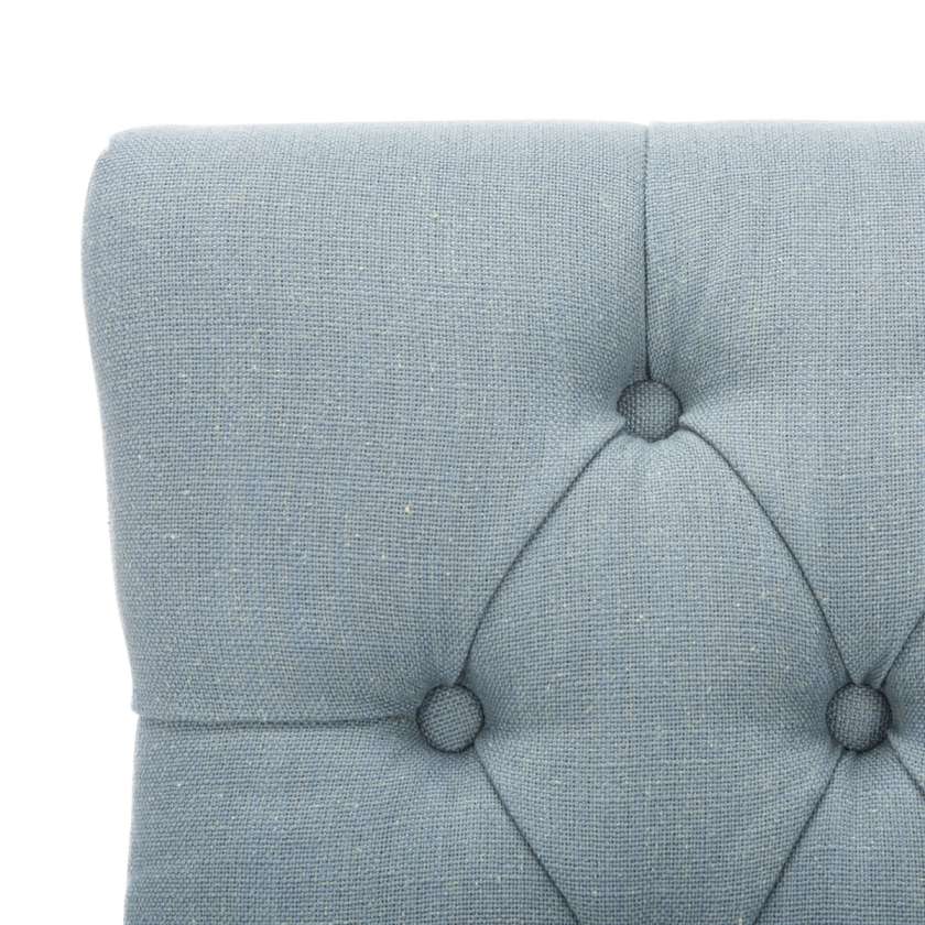 Safavieh Abby 19''H Side Chairs (Set Of 2) - Silver Nail Heads | Dining Chairs | Modishstore - 4