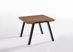 Vig Furniture Modrest Rhett Modern Walnut & Black End Table