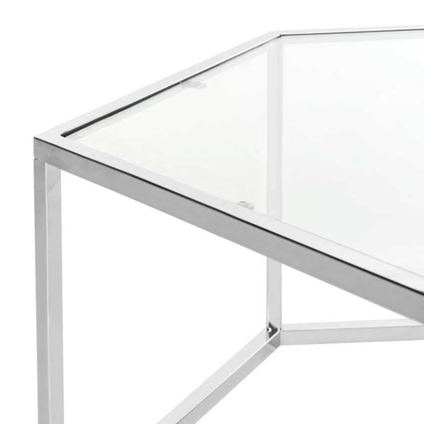 Safavieh Eliana Glass Coffee Table | Coffee Tables | Modishstore - 4