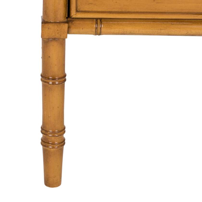 Safavieh Mina Coastal 2 Drawer 25"H Bamboo Nightstand | Nightstands | Modishstore - 3