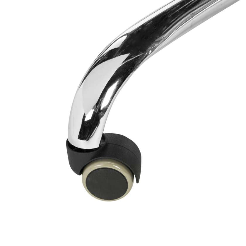 Safavieh Themis Velvet Chrome Leg Swivel Office Chair | Office Chairs | Modishstore - 4