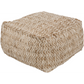 Surya Oak Cove Cube Pouf - Textural - OCPF-4000 | Poufs | Modishstore