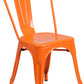 Flash Furniture Metal Indoor-Outdoor Stackable Chair | Outdoor Chairs | Modishstore-3