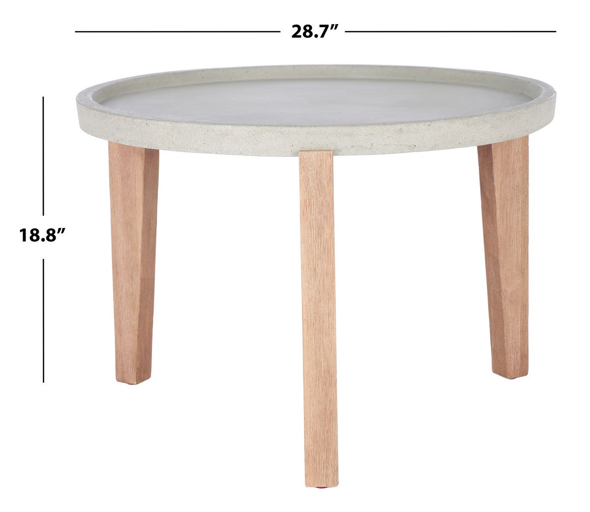 Safavieh Valton Side Table | Outdoor Tables | Modishstore - 8